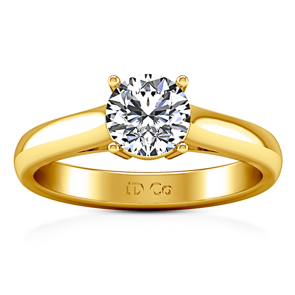 Solitaire Engagement Ring Chiara 14K Yellow Gold