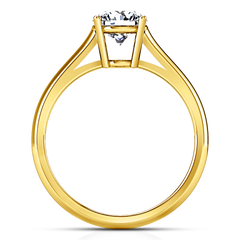 Solitaire Engagement Ring Chiara 14K Yellow Gold