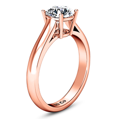 Solitaire Engagement Ring Chiara 14K Rose Gold