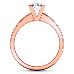 Solitaire Engagement Ring Icon 14K Rose Gold