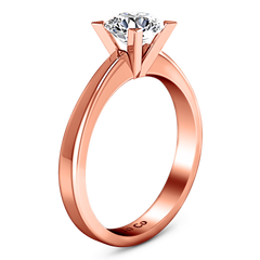 Solitaire Engagement Ring Icon 14K Rose Gold