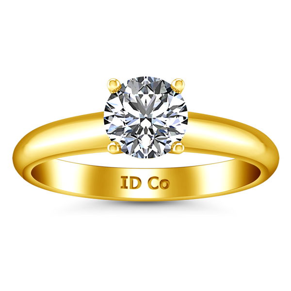 Solitaire Engagement Ring Carys 14K Yellow Gold