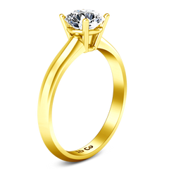 Solitaire Engagement Ring Carys 14K Yellow Gold
