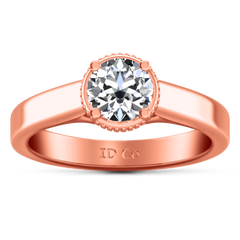 Solitaire Engagement Ring Carina  14K Rose Gold