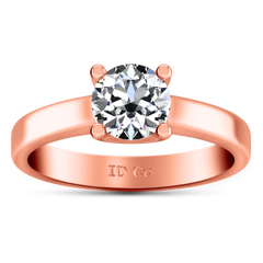 Solitaire Engagement Ring Amira 14K Rose Gold