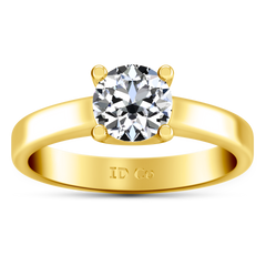 Solitaire Engagement Ring Amira 14K Yellow Gold