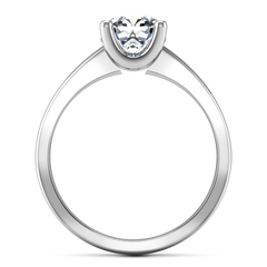 Solitaire Engagement Ring Amira 14K White Gold