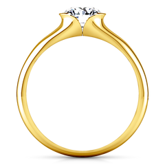 Solitaire Engagement Ring Ansley 14K Yellow Gold