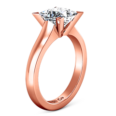 Solitaire Engagement Ring Jenny 14K Rose Gold