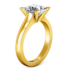 Solitaire Engagement Ring Jenny 14K Yellow Gold