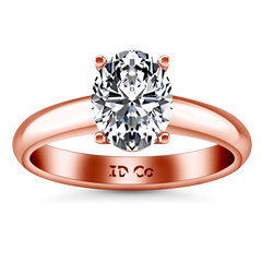 Solitaire Engagement Ring Daniela 14K Rose Gold