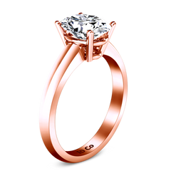 Solitaire Engagement Ring Daniela 14K Rose Gold