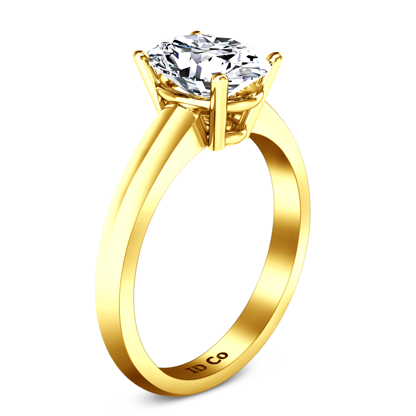 Persée 18kt yellow gold Imagine diamond ring