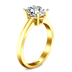 Solitaire Engagement Ring Daniela 14K Yellow Gold