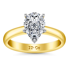 Solitaire Engagement Ring Hillary 14K Yellow Gold