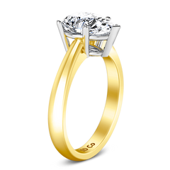 Solitaire Engagement Ring Hillary 14K Yellow Gold