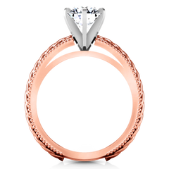 Solitaire Engagement Ring Janet 14K Rose Gold