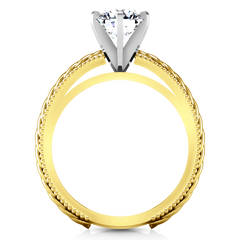 Solitaire Engagement Ring Janet 14K Yellow Gold