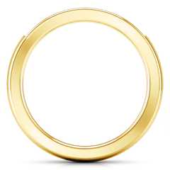 Diamond Wedding Band Sydney 0.18 Cts 14K Yellow Gold