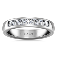 Diamond Wedding Band Hudson  0.35 Cts 14K White Gold