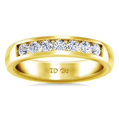 Diamond Wedding Band Hudson  0.35 Cts 14K Yellow Gold