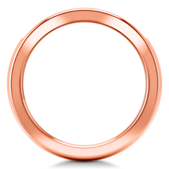 Diamond Wedding Band Hudson  0.35 Cts 14K Rose Gold