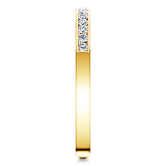 Diamond Wedding Band Erin  0.22 Cts 14K Yellow Gold