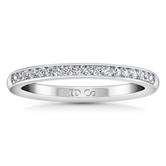 Diamond Wedding Band Devon 0.51 Cts 14K White Gold