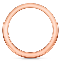Diamond Wedding Band Devon 0.51 Cts 14K Rose Gold