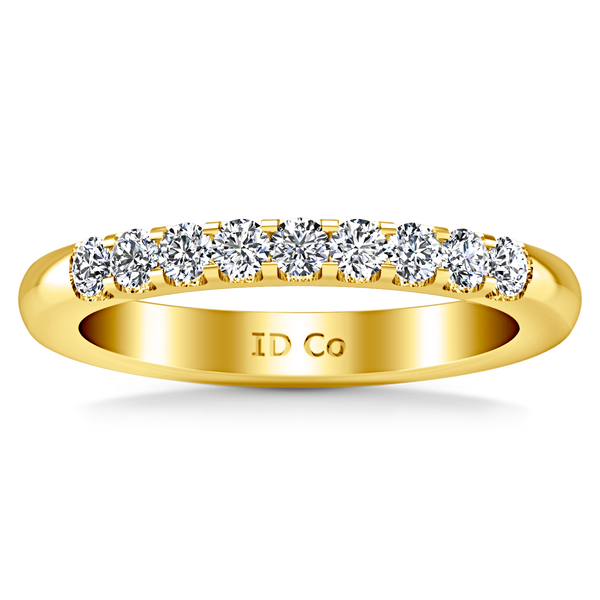 Diamond Wedding Band Candice 0.21 Cts 14K Yellow Gold