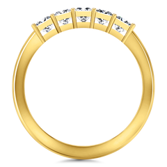 Diamond Wedding Band Gwen 0.25 Cts 14K Yellow Gold