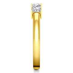 Diamond Wedding Band Gwen 0.25 Cts 14K Yellow Gold