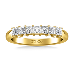 Diamond Wedding Band Janelle 0.49 Cts 14K Yellow Gold
