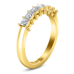 Diamond Wedding Band Janelle 0.49 Cts 14K Yellow Gold