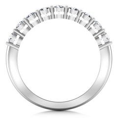 Diamond Wedding Band Verona  0.27 Cts 14K White Gold