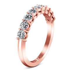 Diamond Wedding Band Verona  0.27 Cts 14K Rose Gold