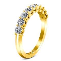 Diamond Wedding Band Verona  0.27 Cts 14K Yellow Gold