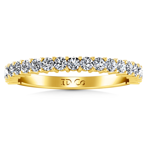 Diamond Wedding Band Avignon  0.45 Cts 14K Yellow Gold