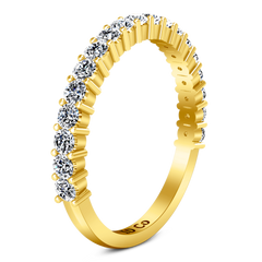 Diamond Wedding Band Avignon  0.45 Cts 14K Yellow Gold