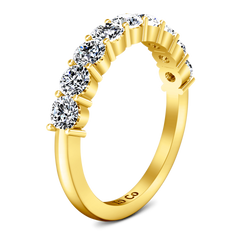 Diamond Wedding Band Preston  0.27 Cts 14K Yellow Gold