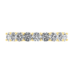 Diamond Wedding Band Preston  0.27 Cts 14K Yellow Gold