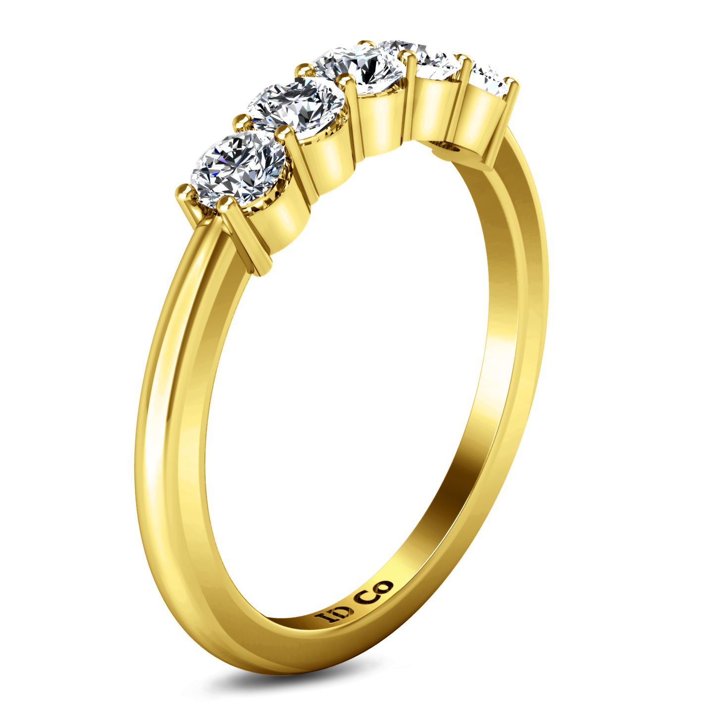 Cribstone Bridge Yellow Engagement Ring — Keith Field Goldsmith