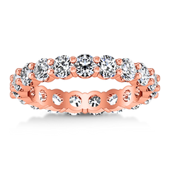 Eternity Ring Vogue  1.68 Cts 14K Rose Gold