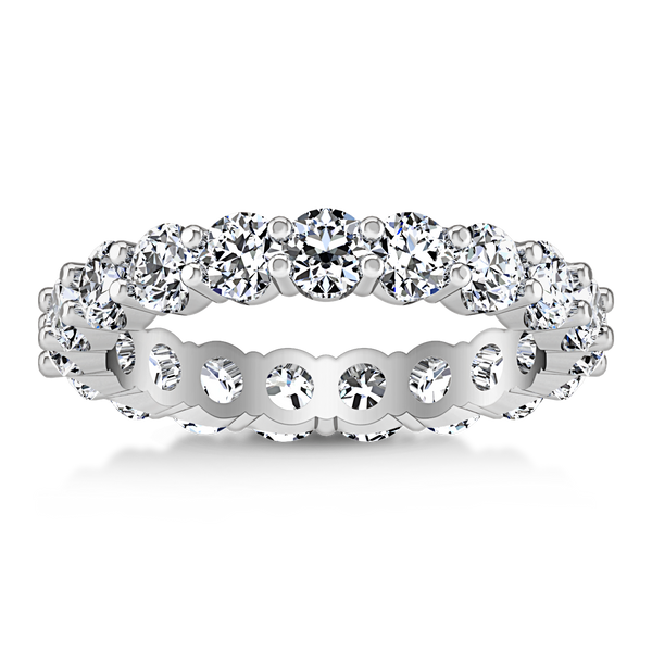 Eternity Ring Vogue  1.68 Cts 14K White Gold