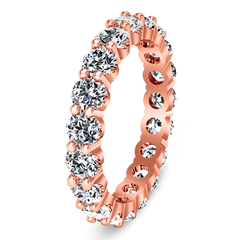 Eternity Ring Vogue  1.68 Cts 14K Rose Gold