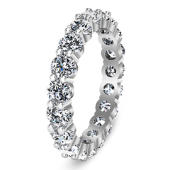 Eternity Ring Vogue  1.68 Cts 14K White Gold
