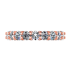 Eternity Ring Vogue  1.68 Cts 14K Rose Gold