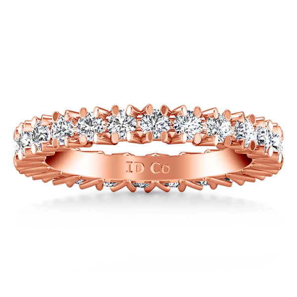 Eternity Ring Luce  1.68 Cts 14K Rose Gold