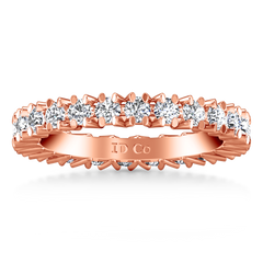 Eternity Ring Luce  1.68 Cts 14K Rose Gold