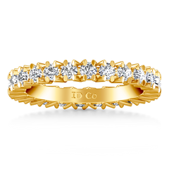 Eternity Ring Luce  1.68 Cts 14K Yellow Gold